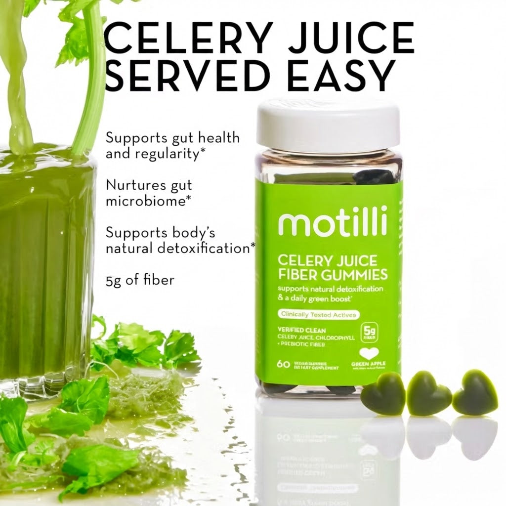 Motilli Celery Juice Gummies